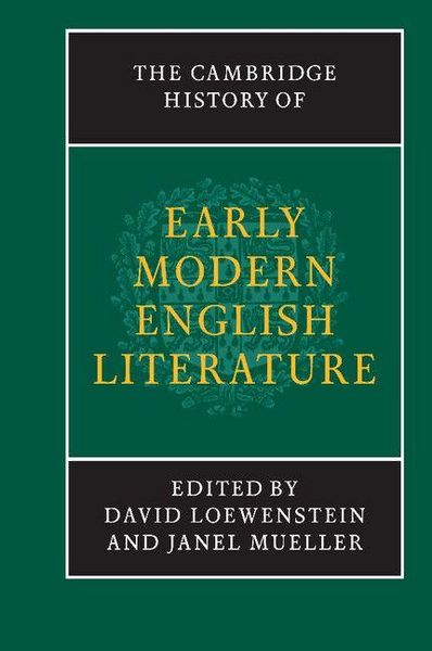 Produktbild: The Cambridge History of Early Modern English Literature
