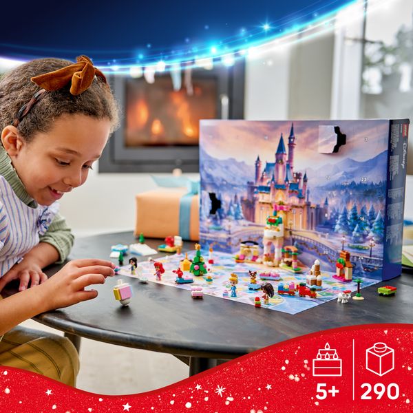 Produktbild: LEGO │ Disney Princess Adventskalender 2026 f&uuml;r Kinder ab 5 Jahren 43298