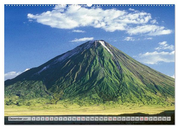 Produktbild: Die sch&ouml;nsten Vulkane Afrikas (hochwertiger Premium Wandkalender 2027 DIN A2 quer), Kunstdruck in Hochglanz