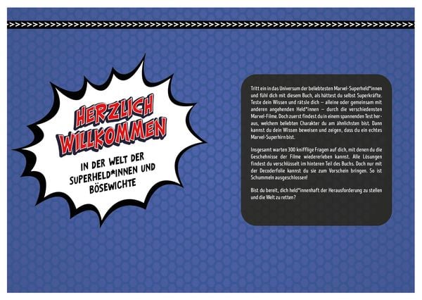 Produktbild: Das inoffizielle Quiz f&uuml;r Marvel-Fans