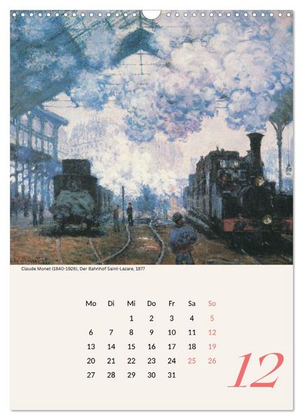 Produktbild: Claude Monet Impressionen 2027 (Wandkalender 2027 DIN A3 hoch), CALVENDO Monatskalender