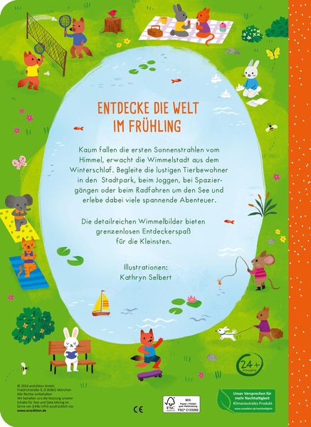 Produktbild: Mein gro&szlig;es Wimmelbuch &ndash; Im Fr&uuml;hling