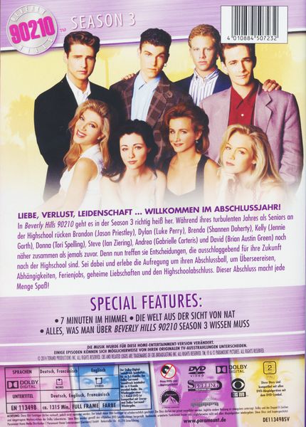 Produktbild: Beverly Hills 90210 - Season 3 [8 DVDs]