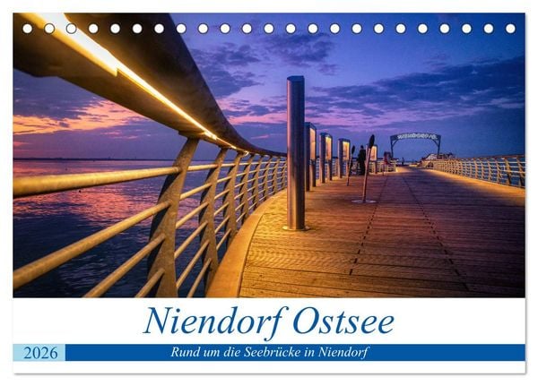 Niendorf Ostsee (Tischkalender 2026 DIN A5 quer), CALVENDO Monatskalender