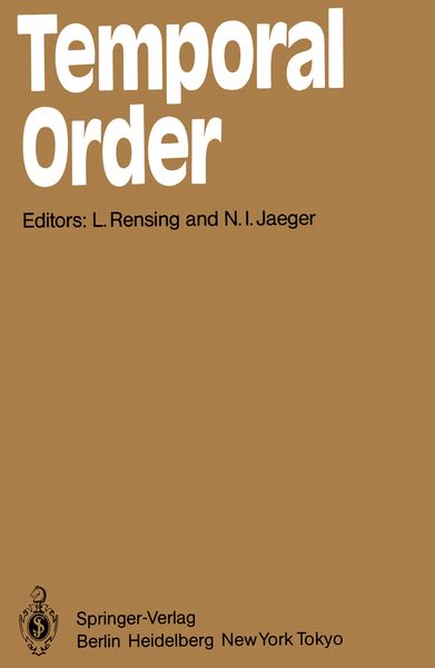 Produktbild: Temporal Order