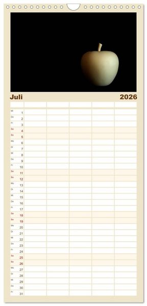 Produktbild: Familienplaner 2026 - Der K&uuml;chenkalender mit 5 Spalten (Wandkalender, 21 x 45 cm) CALVENDO