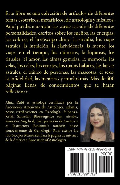 Produktbild: Art&iacute;culos Metaf&iacute;sicos, Esot&eacute;ricos, Astrol&oacute;gicos, M&iacute;sticos y Psicol&oacute;gicos.