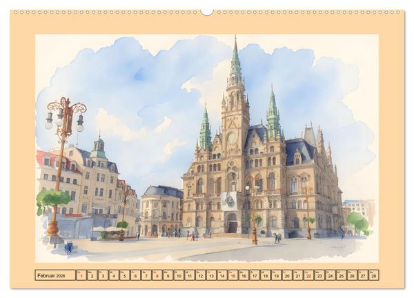 Produktbild: Tschechien - Kultur und Natur (Wandkalender 2026 DIN A2 quer), CALVENDO Monatskalender