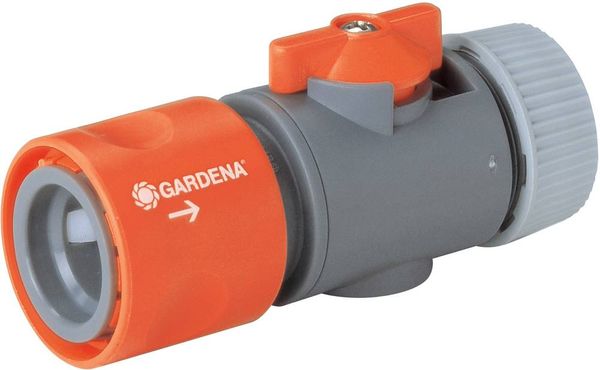 'Gardena 00942-50 Kunststoff Regulierstop 13mm (1/2') Ø, Steckkupplung'