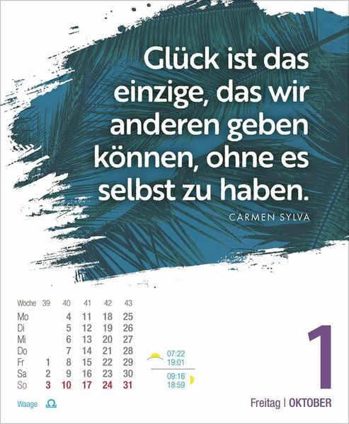 Produktbild: Gl&uuml;ckskalender 2027