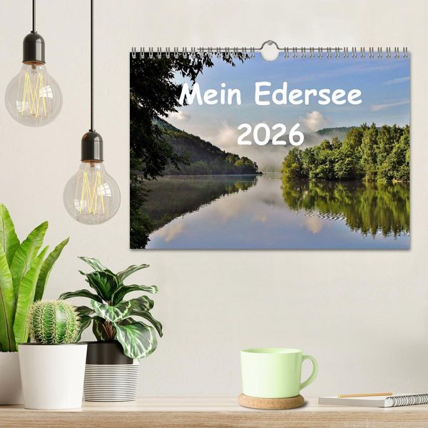 Produktbild: Mein Edersee 2026 (Wandkalender 2026 DIN A4 quer), CALVENDO Monatskalender