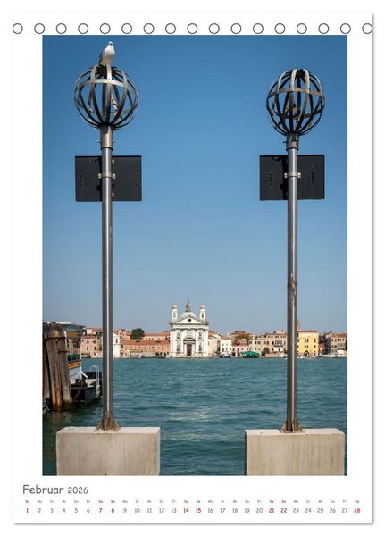 Produktbild: Venedig anders sehen (Tischkalender 2026 DIN A5 hoch), CALVENDO Monatskalender