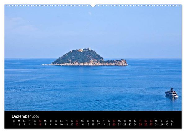 Produktbild: Ligurien - die italienische Riviera (Wandkalender 2026 DIN A2 quer), CALVENDO Monatskalender