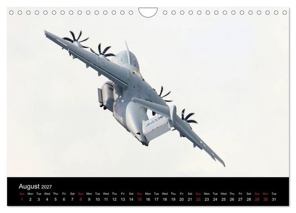 Produktbild: Airbus A400M Atlas (Wall Calendar 2027 DIN A4 landscape), CALVENDO 12 Month Wall Calendar