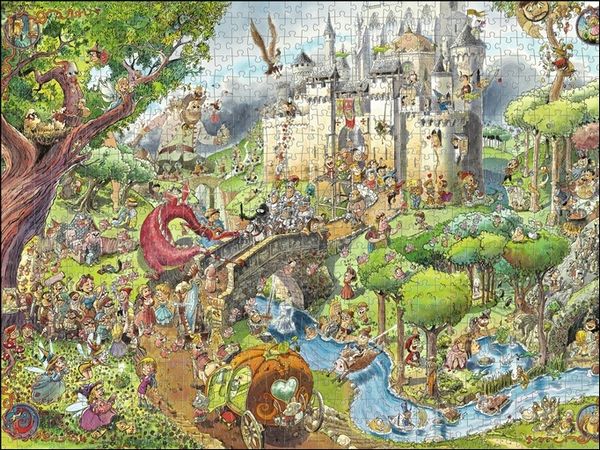 Produktbild: Fairy tales triangular 1500 pi&egrave;ces