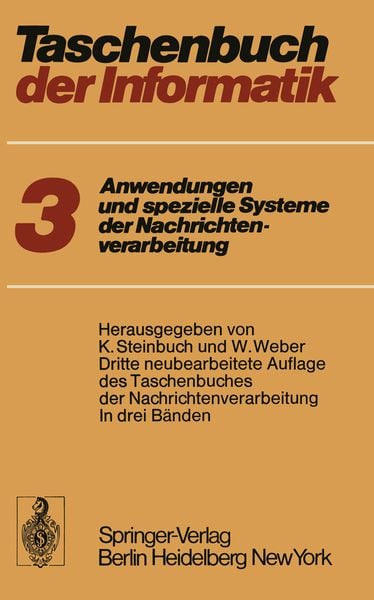 Taschenbuch der Informatik, Taschenbuch von , Springer Berlin, 9783642655890