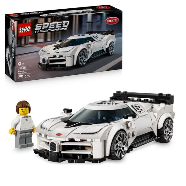 Produktbild: LEGO® Speed Champions Bugatti Centodieci Hypersportwagen (77240); Spielzeug für Jungen und Mädchen