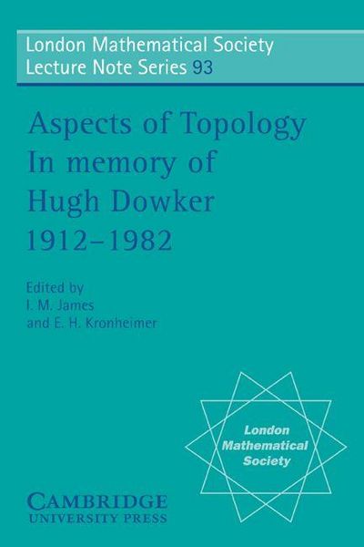Produktbild: Aspects of Topology