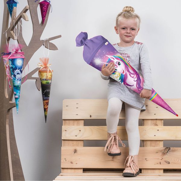 Produktbild: Motivschult&uuml;te, Einhornportrait, 70cm