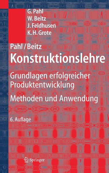 Produktbild: Pahl/Beitz Konstruktionslehre