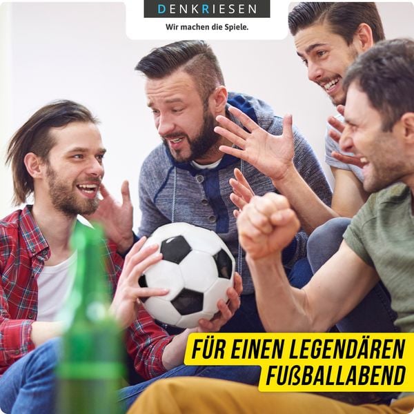 DENKRIESEN - STADT LAND VOLLPFOSTEN® - Das Kartenspiel - BVB EDITION - "Entscheidend ist auf'm Platz."