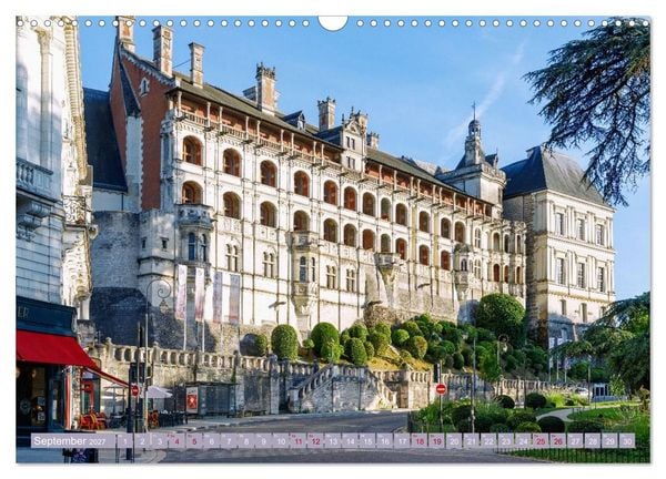 Produktbild: Zauberhaftes Tal der Loire. Charmante St&auml;dte und pr&auml;chtige Schl&ouml;sser (Wandkalender 2027 DIN A3 quer), CALVENDO Monatskalender