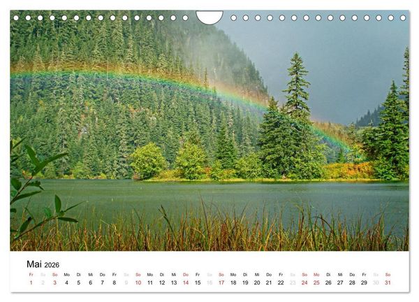 Produktbild: Kanadische Landschaften 2026 (Wandkalender 2026 DIN A4 quer), CALVENDO Monatskalender