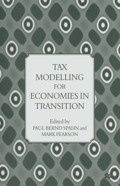 Produktbild: Tax Modelling for Economies in Transition