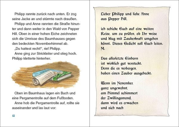 Produktbild: Das magische Baumhaus junior (Band 33) - Auf den Spuren des verzauberten Einhorns