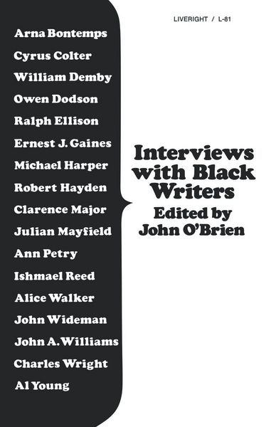 Produktbild: Interviews with Black Writers