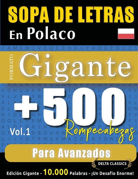 Produktbild: Sopa De Letras En Polaco Formato Gigante