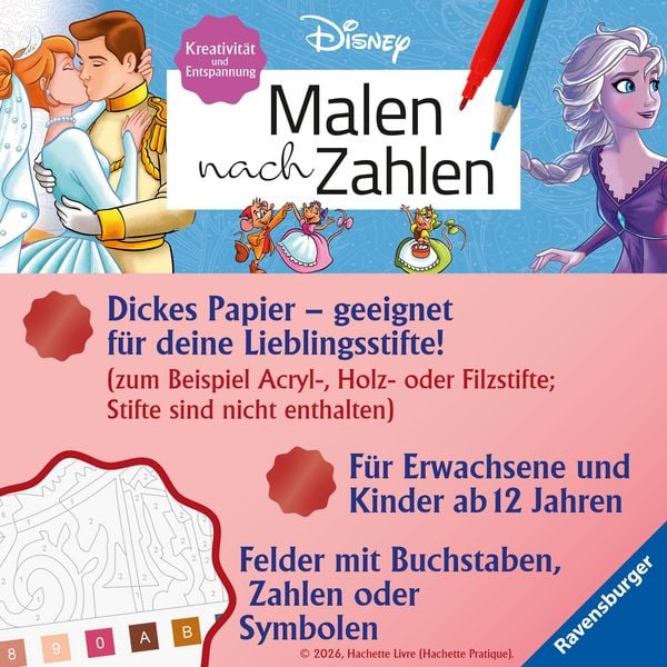 Produktbild: Disney Malen nach Zahlen - Vaiana