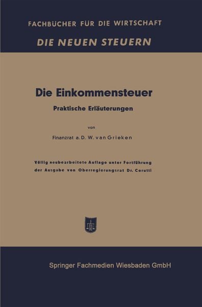 Produktbild: Die Einkommensteuer