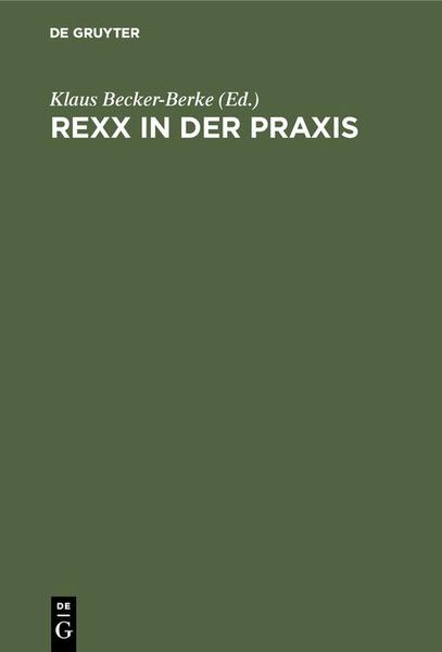 Produktbild: REXX in der Praxis