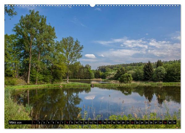 Produktbild: Jakobsweg Steigerwald (hochwertiger Premium Wandkalender 2026 DIN A2 quer), Kunstdruck in Hochglanz