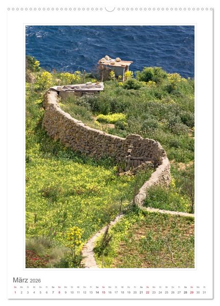 Produktbild: Malta Impressionen (Wandkalender 2026 DIN A2 hoch), CALVENDO Monatskalender