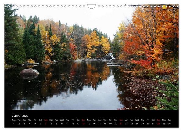 Produktbild: Indian Summer Mont Tremblant Quebec (Wall Calendar 2026 DIN A3 landscape), CALVENDO 12 Month Wall Calendar