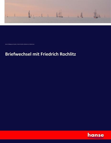 Produktbild: Briefwechsel mit Friedrich Rochlitz