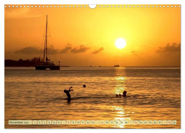 Produktbild: Die gro&szlig;en Antillen - Jamaica (Wandkalender 2026 DIN A3 quer), CALVENDO Monatskalender