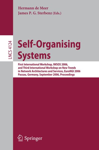 Produktbild: Self-Organizing Systems