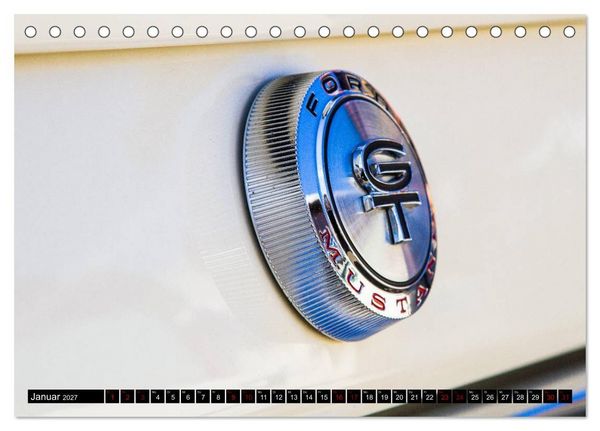 Produktbild: Ford Mustang - Die Legende (Tischkalender 2027 DIN A5 quer), CALVENDO Monatskalender
