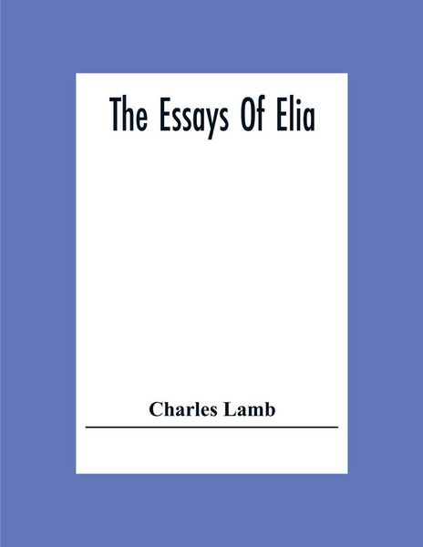 Produktbild: The Essays Of Elia