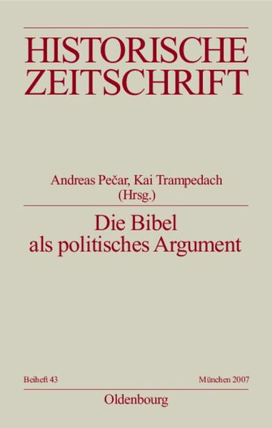 Produktbild: Die Bibel als politisches Argument