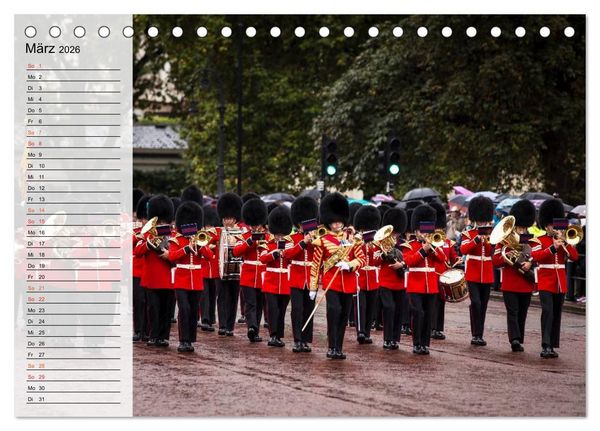 Produktbild: Wundervolles London (Tischkalender 2026 DIN A5 quer), CALVENDO Monatskalender