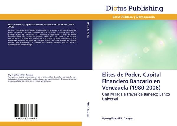 Produktbild: &Eacute;lites de Poder, Capital Financiero Bancario en Venezuela (1980-2006)