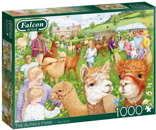 Jumbo Spiele - The Alpaca Farm , 1000 Teile