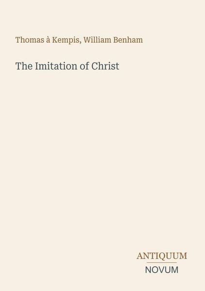 Produktbild: The Imitation of Christ