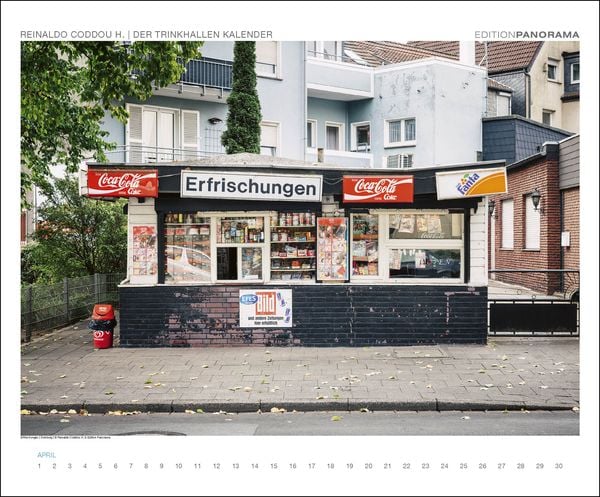 Produktbild: DER TRINKHALLEN KALENDER - Trinkhallen im Ruhrgebiet
