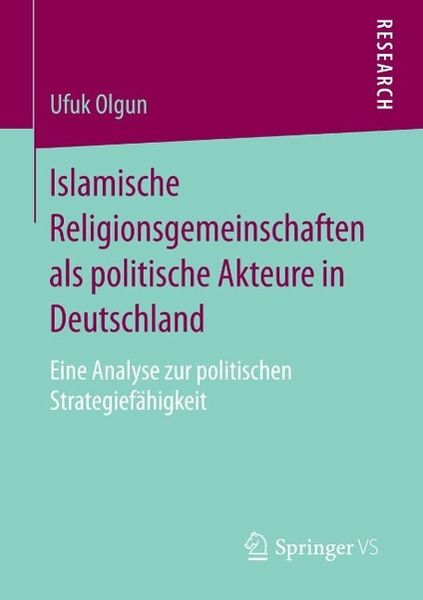 Produktbild: Islamische Religionsgemeinschaften als politische Akteure in Deutschland