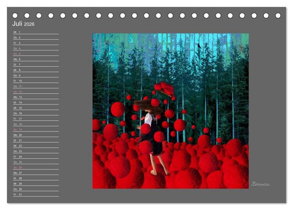 Produktbild: Schwarzwald. Anders. (Tischkalender 2026 DIN A5 quer), CALVENDO Monatskalender